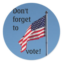 Don't forget to vote! stickers by wendyqzx Don't forget to vote! stickers