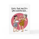 Don't Fret 50th Birthday: Females Cards