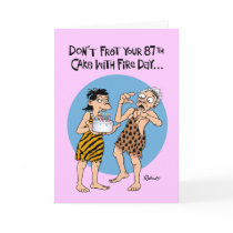 Don't Fret 87th Birthday Cards