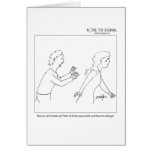 Don't go... card