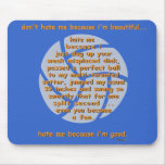 Don't Hate Me VOLLEYBALL Mouse Mats