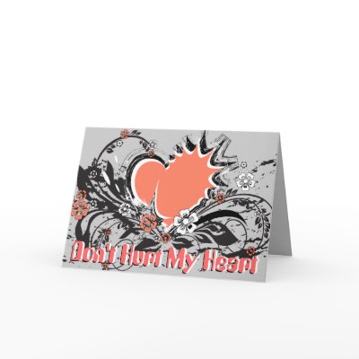 Don't Hurt My Heart_card by VioDeSign