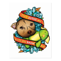 Don't Judge Me... Post Card
