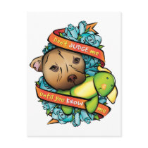 Don't Judge Me... postcards by HardtGraphicArdts Don't Judge Me... postcards