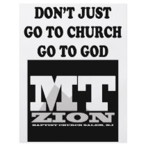 Don't Just Go flyers by mtzionsalem Don't Just Go flyers