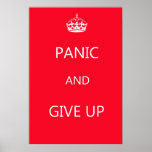 Don't Keep Calm Print