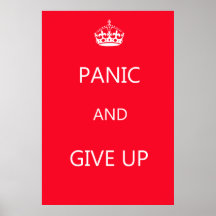 Don't Keep Calm Print