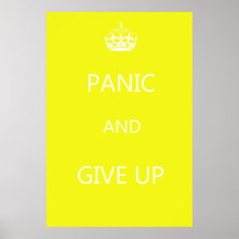 Don't Keep Calm Posters