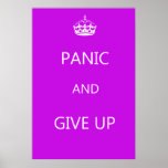 Don't Keep Calm Poster