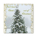 Don't leave Christ out of Christmas magnet