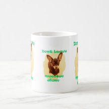 Dont leave me alone co coffee mugs