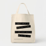 Don't Leave Me! Grocery Tote Tote Bags
