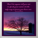Don't let anyone tell you....Quote Poster