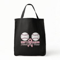 Dont Let Breast Cancer Steal 2nd Base Tote Bag