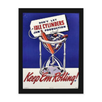 Don't Let Idle Cylinders Post Cards