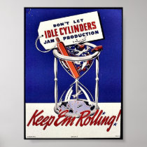 Don't Let Idle Cylinders Poster