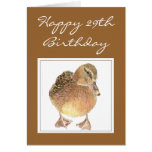 Don't Let Old Age make you quackers Birthday Duck Card