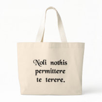 Don't let the bastards get you down tote bags