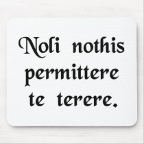 Don't let the bastards get you down mousepad