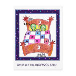 Don't Let The Bedfrogs Bite! Postcards