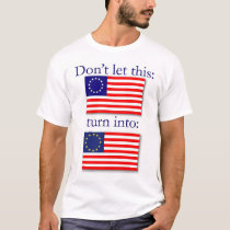 Don't let the US turn into the EU t-shirts