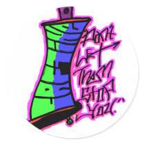 Don't Let Them Stop You Tag Sticker