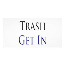 Don't Let Trash Get In Our Oceans photo cards