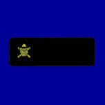 DONT LOOK AT WARNING FLASHING LIGHT CRIME TAPE labels