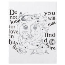 Dont look love in things, you´ll just find desire flyers by naranjay Dont look love in things, you´ll just find desire flyers