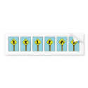 "Don't Lose Your Head" bumper stickers