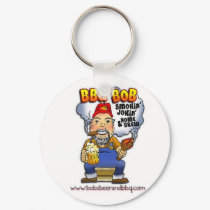 Don't lose your keys! BBQ Bob is here! keychains