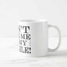 Dont Make Me Get My Ukulele Mugs