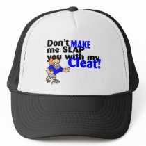 Don't Make Me Slap You With My Cleat Football hats by SportsZazzle Don't Make Me Slap You With My Cleat Football hats