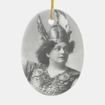 Don't Make me use my Opera voice Christmas Tree Ornament