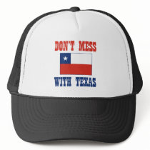DON'T MESS TEXAS w/Chilean Flag Mesh Hats