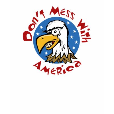 Don't Mess with America t-shirt by patriotic_tshirts
