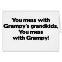 Don't Mess with Grampy's Grandkids cards