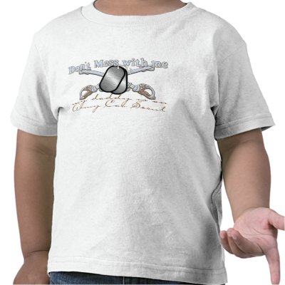 Don't Mess with me Cav Scout Shirt by AngelaBozeman