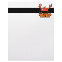 dont mess with me mean crab letterhead template