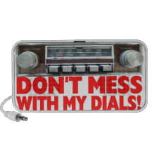 Don't Mess With My Dials! Laptop Speakers