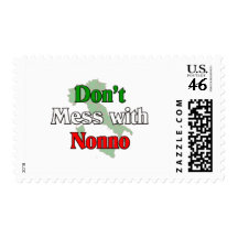 Don't Mess With Nonno (Italain Grandfather) Stamps