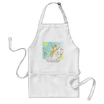 'Don't mess with the chef' kitty apron