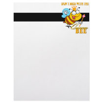 dont mess with the queen bee customized letterhead