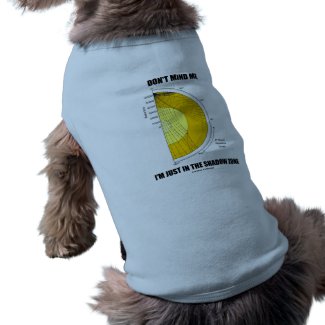 Don't Mind Me I'm Just In The Shadow Zone petshirt