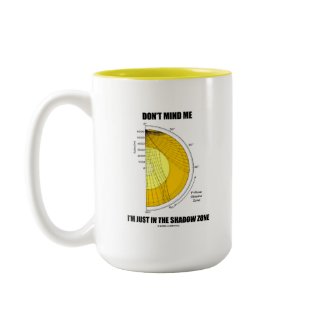 Don't Mind Me I'm Just In The Shadow Zone mug