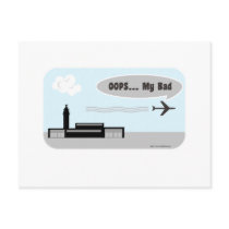 Don't Miss the Airport Postcards
