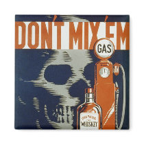 Don't Mix 'em - 1936 Refrigerator Magnets