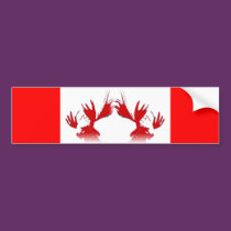 Don't Moose With Me, I am Canadian bumper stickers