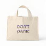 Dont Panic Chrome Canvas Bag