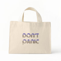 Dont Panic Chrome Canvas Bag